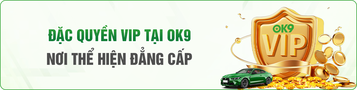 Đặc Quyền Vip Tại Ok9